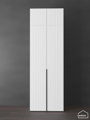 Шкаф с антресолью Linnea MHR-2A-1 2450х800х510 Белый-М 11.1.1