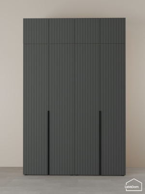 Шкаф с антресолью Linnea MHR-4A-1 2450х1600х510 дв-М 11.1.25