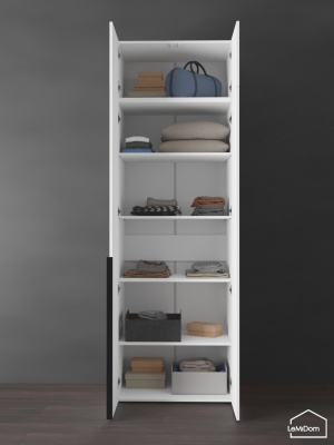 Шкаф с антресолью Linnea MHR-2A-2 2450х800х510 Белый-М 11.1.1